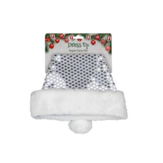 Christmas Dress-Up Santa Hat with Sequins